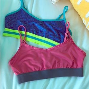 Pack of 2- bralette/sports bras.